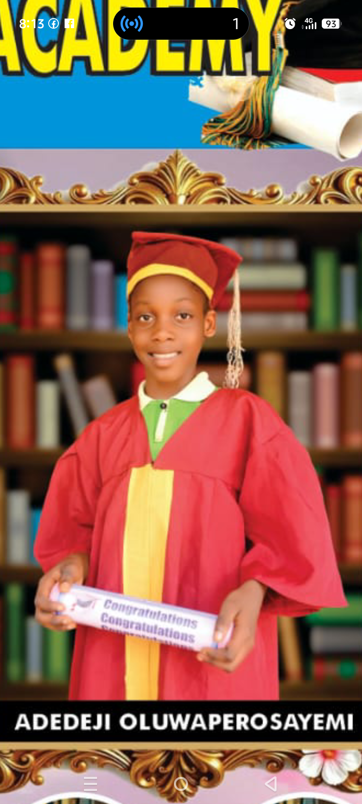 Adedeji Oluwaperosayemi Esther